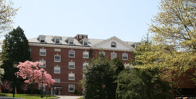 Hundley Hall, facing away from the Dell