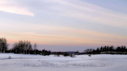 winter sunset snow field finland landscape snowy pastel winterlandscape wintry atsunset
