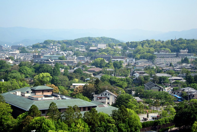 Kyōto: View northeast from Westin Miyako