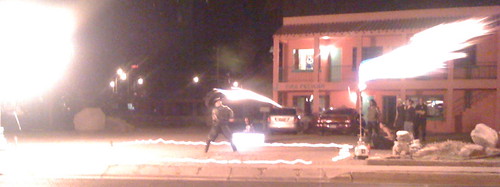 Odd Labs Fire Performance | by Mikey Sklar & Wendy Tremayne