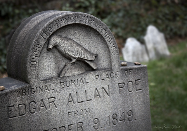 Edgar Allan Poe's Original Grave - Baltimore