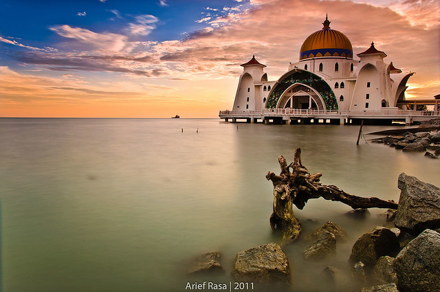 Masjid Selat, Pulau Melaka