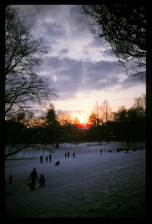 Kodachrome Winter Sunset