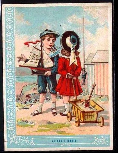 Antique Advertising Chromo Trade Card,
