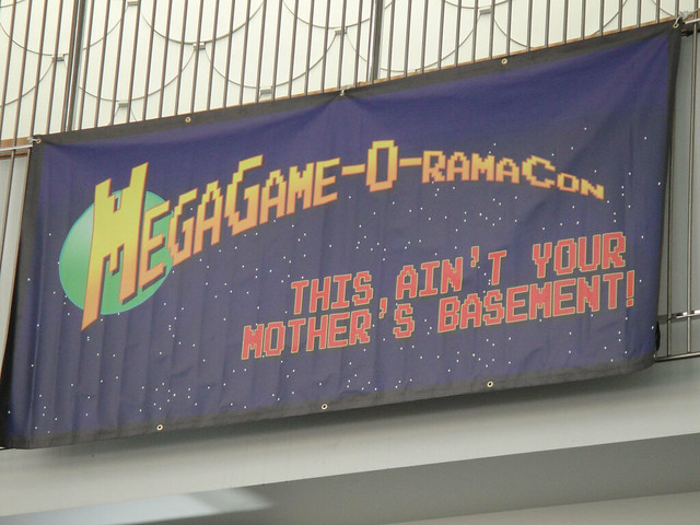 Long Beach Comic Expo 2011 - fake video game convention banner from the Guild season 5 shoot