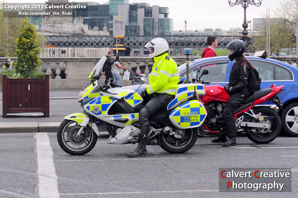 Garda Traffic Corps Honda Bike A Garda Irish Police Traf Flickr