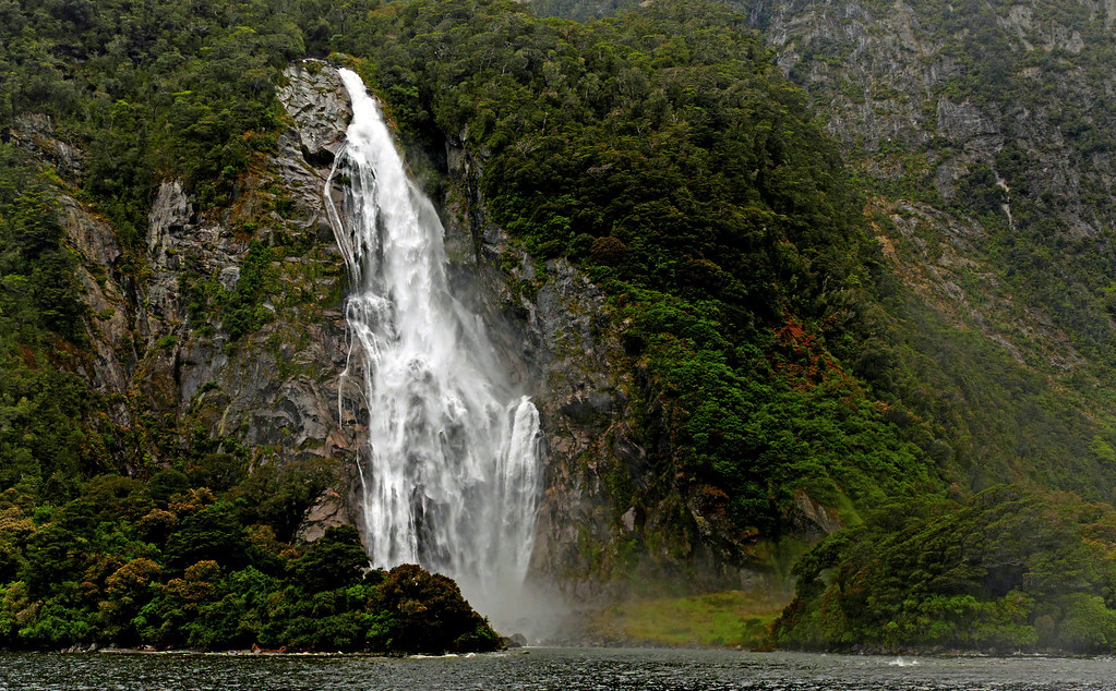 Lady Bowen Falls. Milford Sound NZ