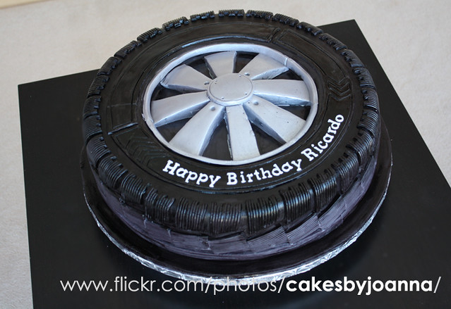 Tire cake, Wheel Cake