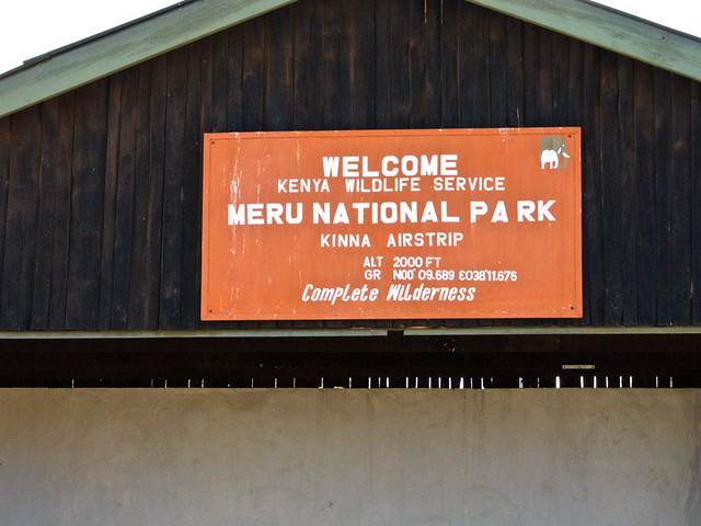 Kinna Airstrip, Meru National Park