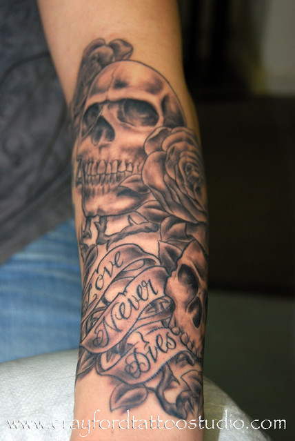 Love never dies tattoo