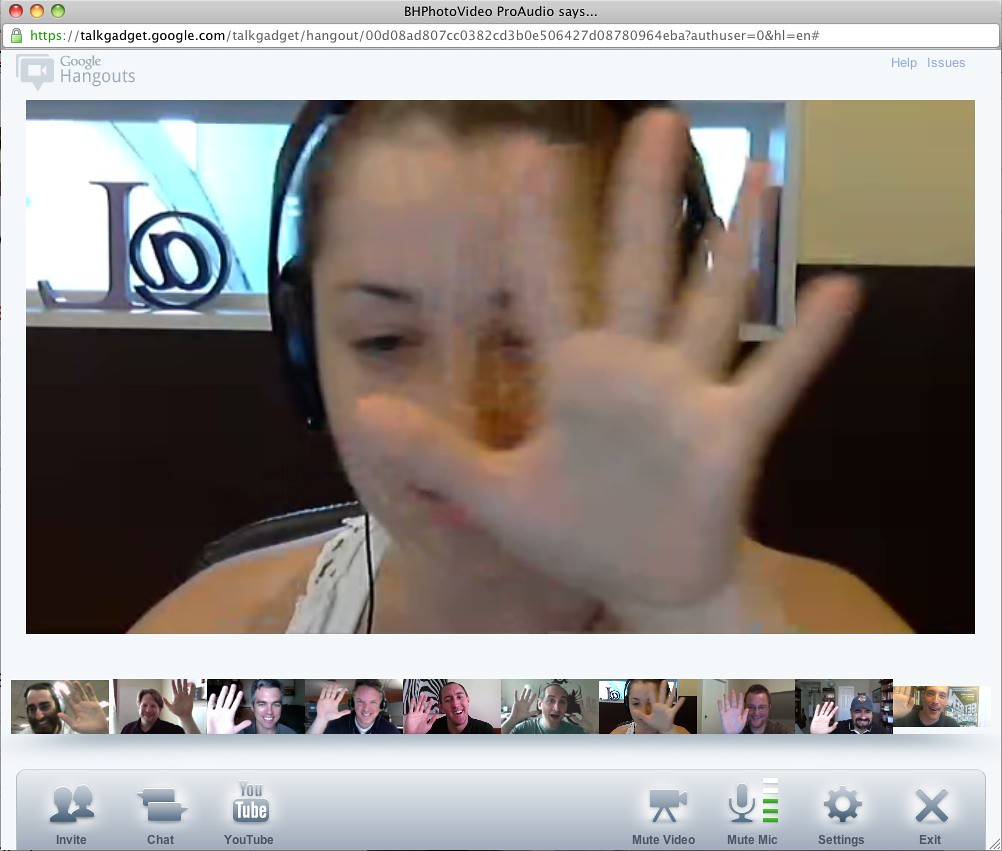 My First 10 Person Google Plus Hangout - Hi! Notice I'm the … - Flickr