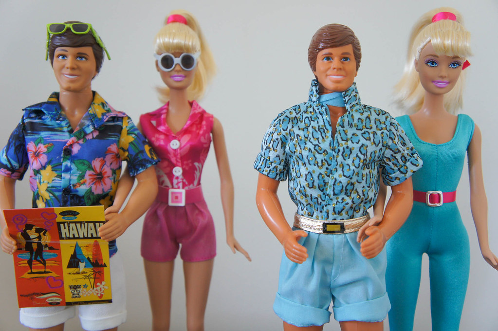 vintage, toy, hawaii, doll, toystory, ken, barbie, disney, collection, stor...