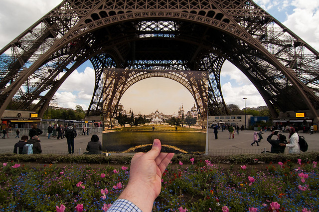 Looking Into the Past: Beneath the Eiffel Tower, Paris, France