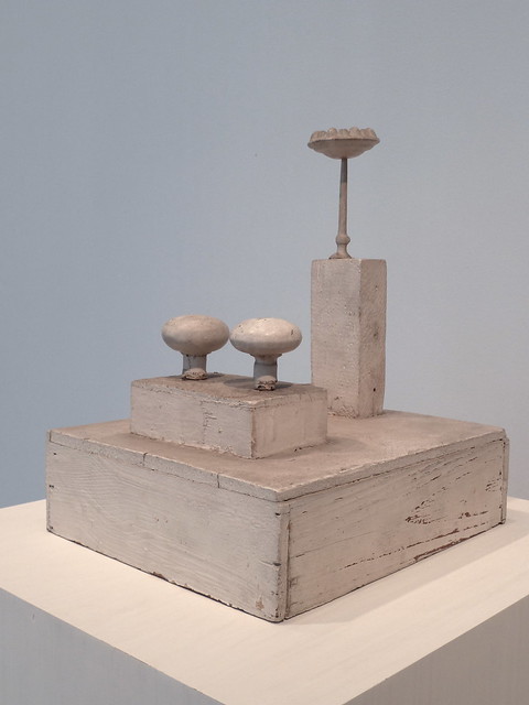Cy Twombly sculptures at AIC