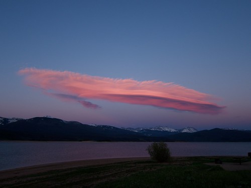 sunset usa landscape photo nationalpark colorado lakegranby cumuluscloud