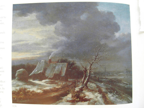Jacob van Ruisdael - Herbert Girardet Collection (Kettwig). Winter Landscape with a view of the Amstel River and Amsterdam (1650s) | by lack of imagination