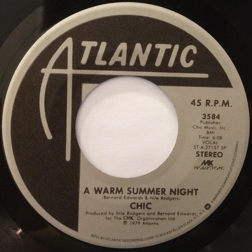 CHIC:GOODTIMES(LABEL SIDE-B) | by VINYL7 RECORDS