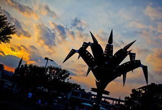 Magic Kingdom - Silhouette of the Future | Another shot from… | Flickr