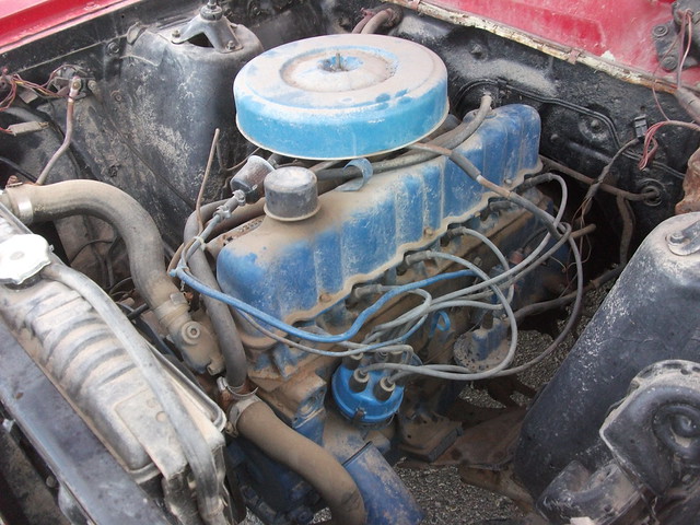 1968 Ford Falcon inline six engine