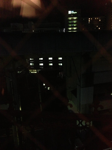 bridge japan night train hotel inn tracks overpass business bullet sendai miyagi tohoku shinkansen toyoko 2013
