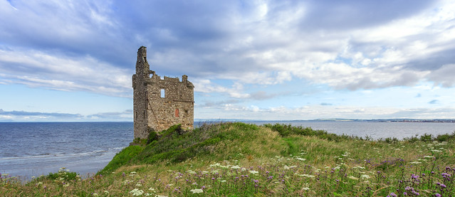 Greenan Castle in Ayr, taken on 25th July 2015