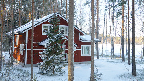 Rental Cottage Tähtitalvikki - Nationalpark Leivonmäki | by Rock and Lake