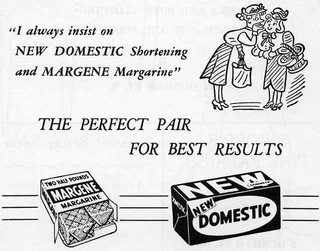 Margene Margarine and New Domestic Shortening
