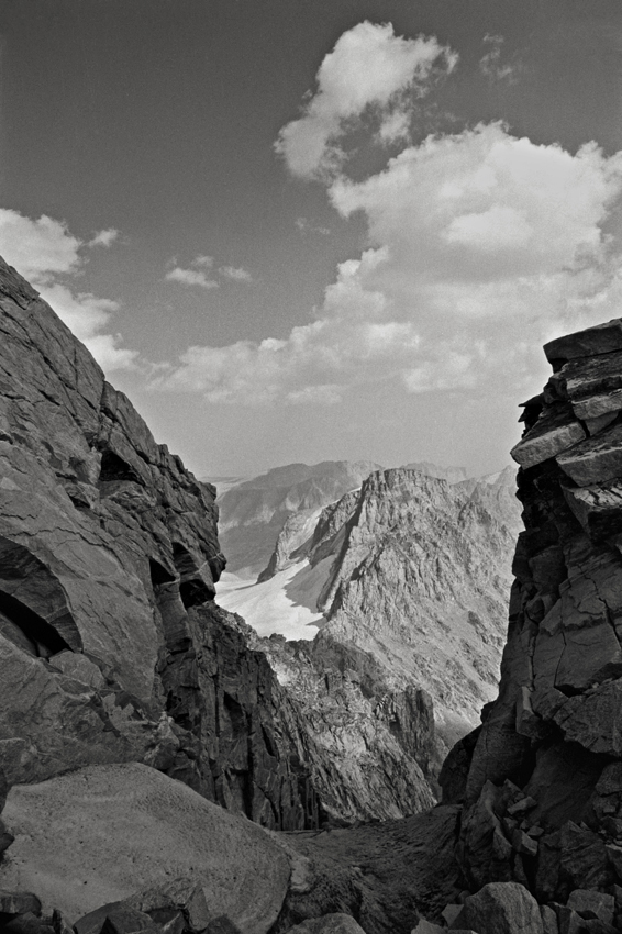 From 13,745 Foot Summit Of Fremont Peak, Wind River Range, Rocky Mountains, Wyoming