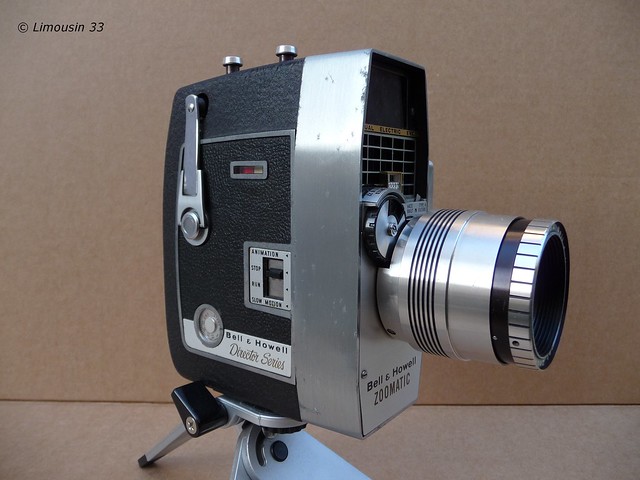 Achat du jour : caméra double 8mm Bell & Howell 414PD - Director Series