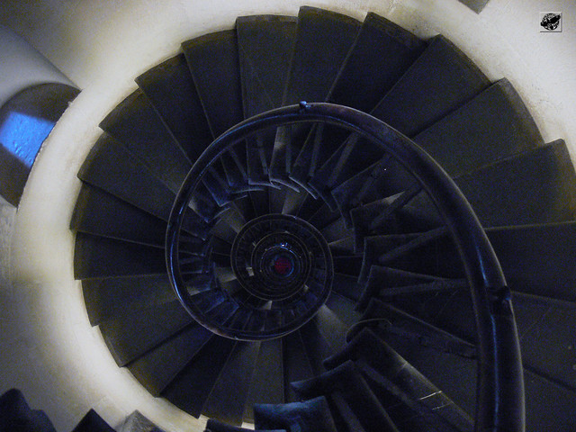 A Monument lépcsőháza - Staircase of the Monument