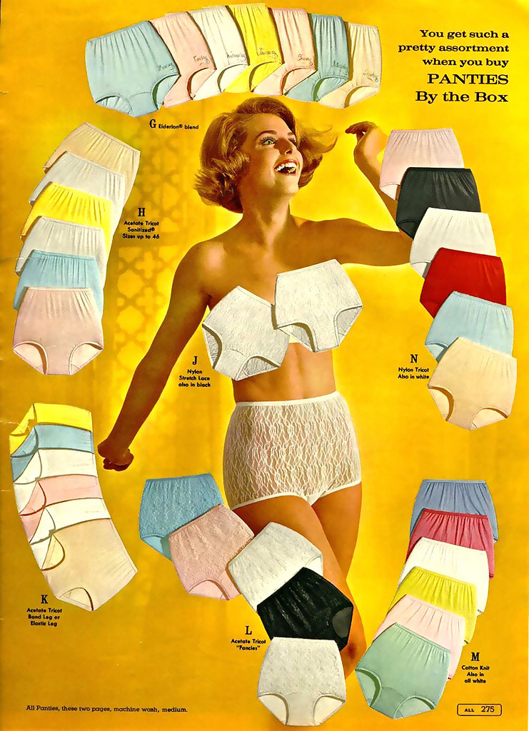 Vintage Catalog Panties, You know the quality of your life …