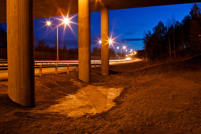 Highway in Kuopio