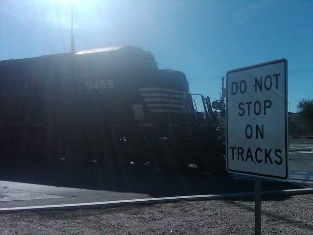 Caution (Do Not Stop On Tracks)