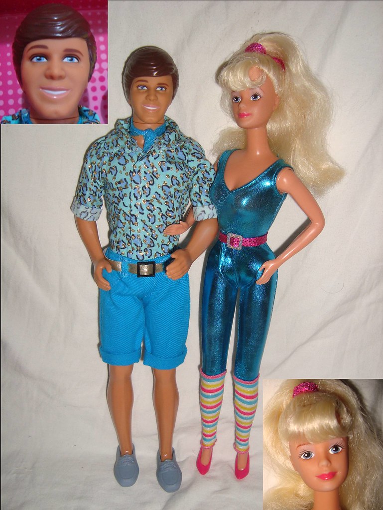 OOAK Toy Story 3 Barbie & Ken Dolls.