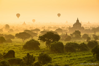 Bagan Balloons ~ Myanmar (Burma) | by Martin Sojka