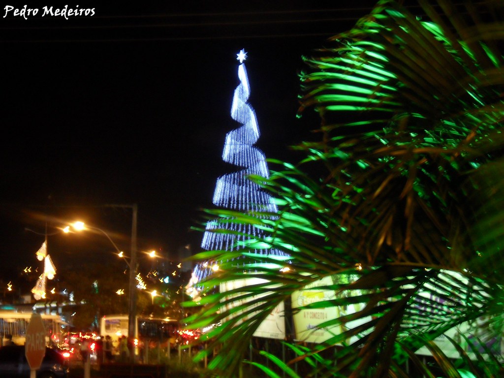 Natal em Natal/RN | A árvore de Natal mostrada na foto se to… | Flickr