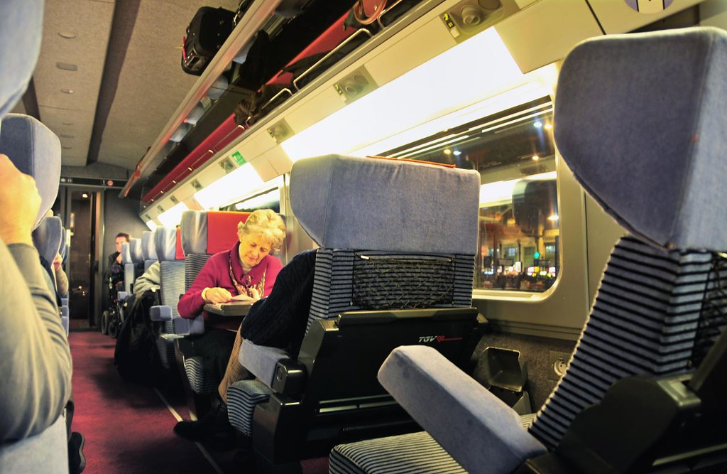 TGV 2nd Class Review - Nice to Aix-en-Provence - Joy Della Vita Travelblog