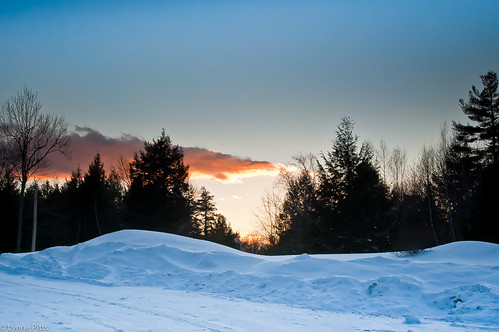 Sunset by Mitymous, hiking picks winter2010
