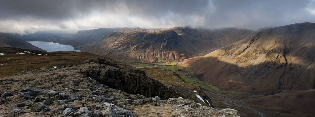 Wasdale Panorama from Lingmell by Nick Landells