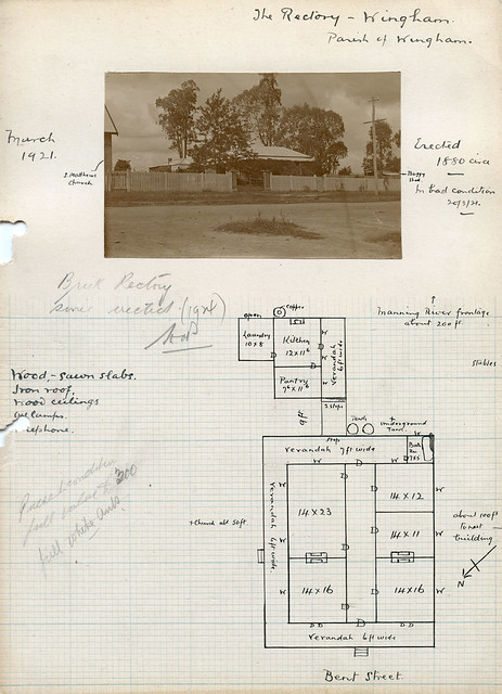 The Rectory - Wingham, Parish of Wingham, March 1921