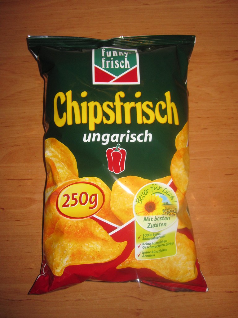 | Chipsfrisch ungarisch plain Just standard Frisch | Flickr cri… Funny