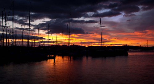 morning sky water clouds marina sunrise boats tasmania yachts hobart sandybay derwentriver