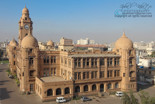 Karachi Aerial Old town