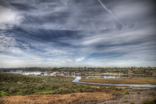 ocean beach bay back day pacific cloudy newport 100views hdr photomatix 8328 tonemapped 8326 8327