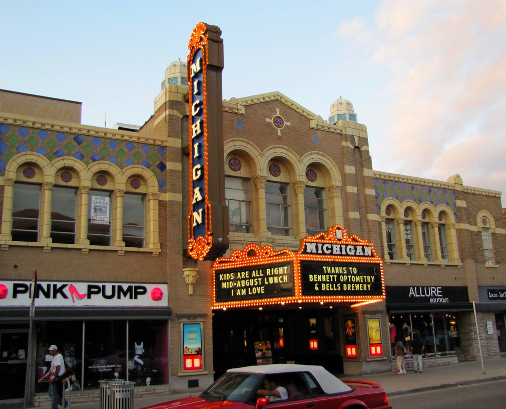 This movie/performance theater in Ann Arbor, Michigan is listed on the Nati...