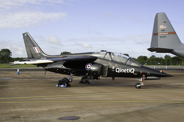ZJ646 AlphaJet QinetiQ - RAF Fairford