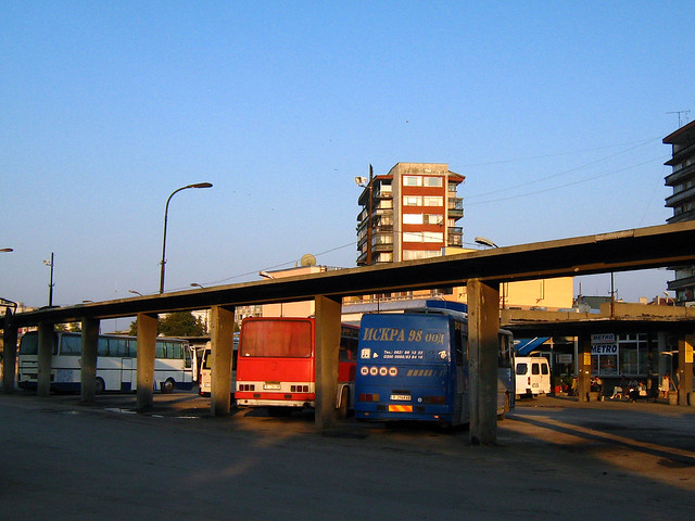 Автогара Русе 2007 г. Bus Station Ruse Bulgaria