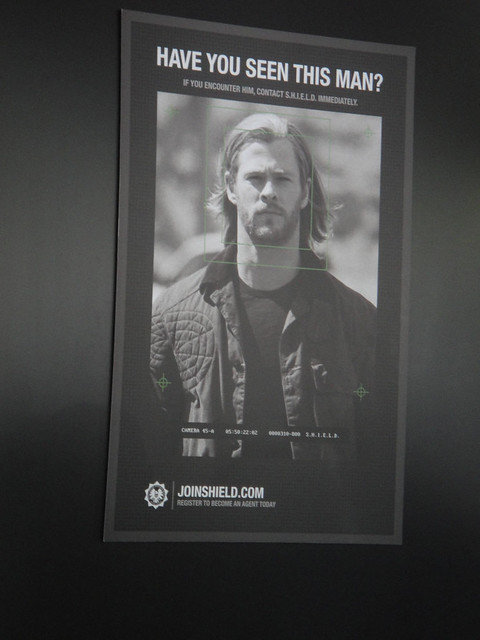 WonderCon 2011 - Have you seen this man? (Thor poster)