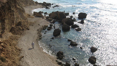 sea cliff beach israel hadera