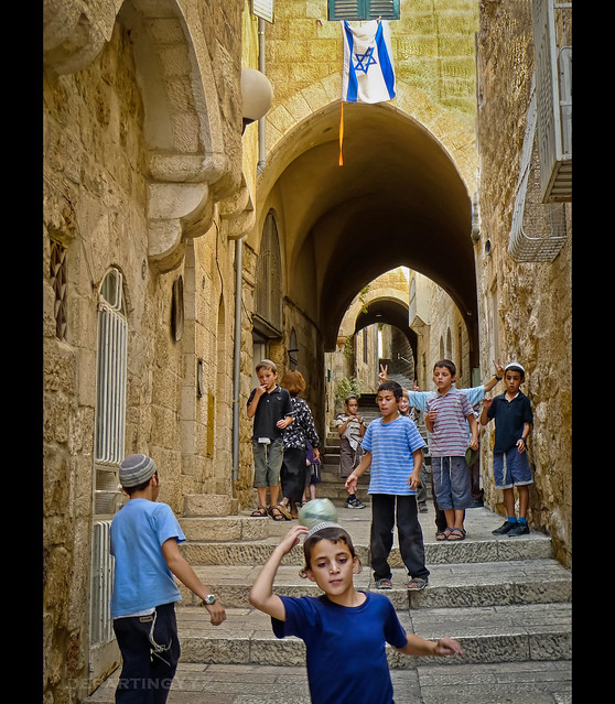 Israeli Children at Play (Jerusalem, Israel)